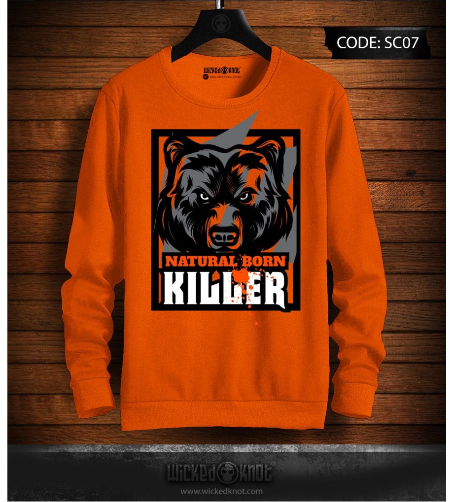Natural Born Killer Crewneck Sweater  